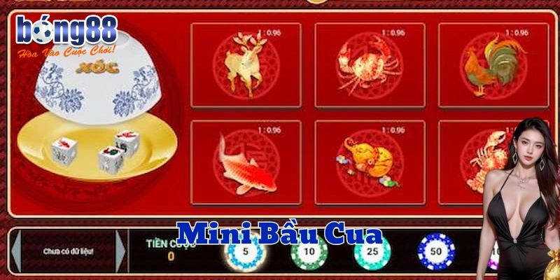 Mini Bầu Cua có các cách chơi nào